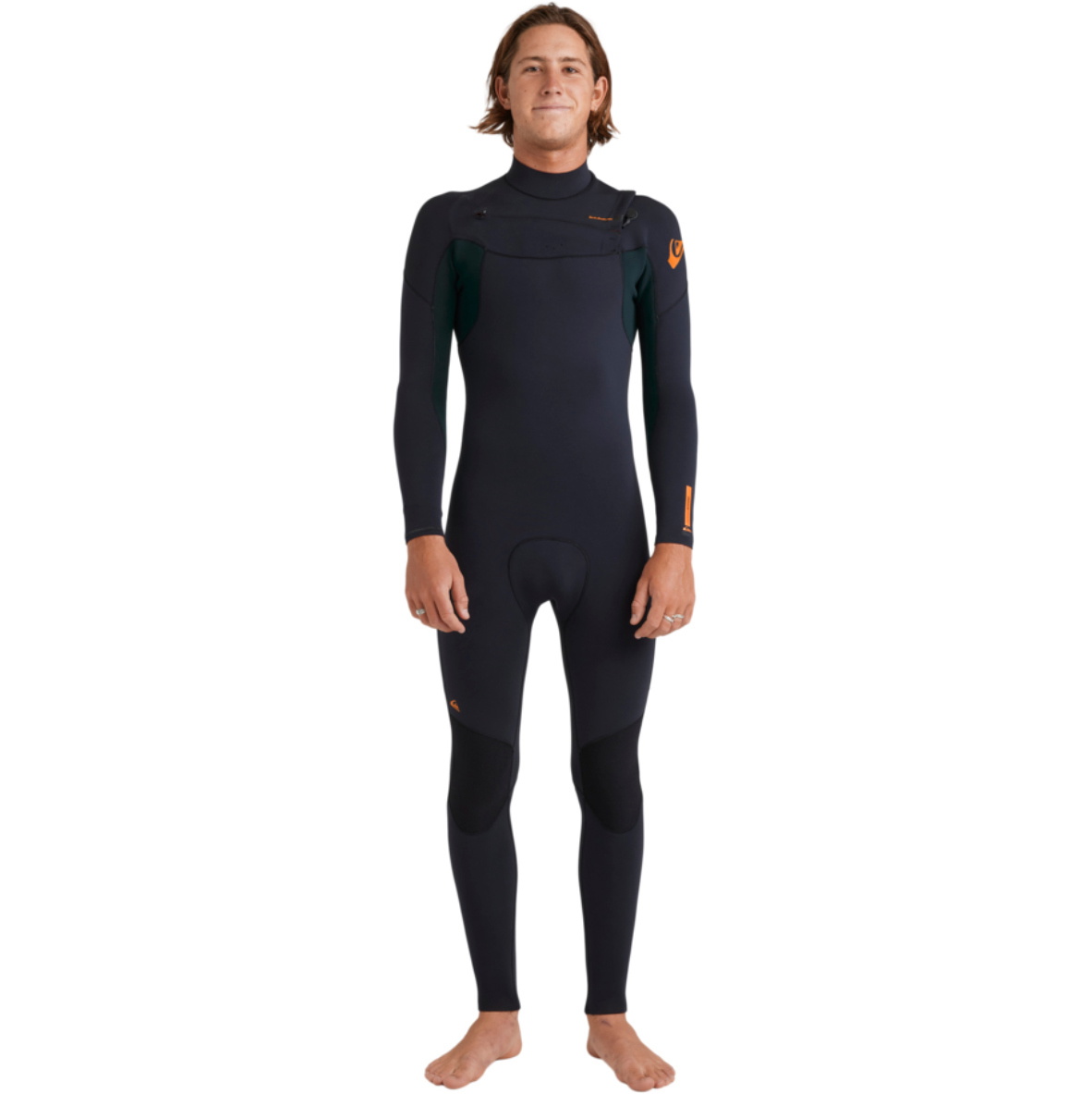 2026 Quiksilver Hombres Everyday Sessions 4/3mm Chest Zip Neopreno 25AW213512 - Jade